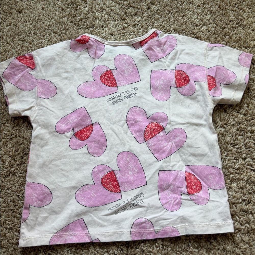 Zara kids bundle Tees and capri leggings SZ 6 & 7 - Picture 7 of 16